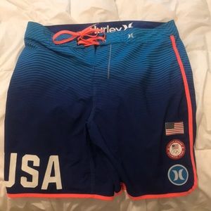 Team USA Hurley Swim Shorts ( 2016 Olympics)